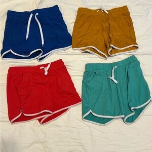 Kids Colorful Shorts Set